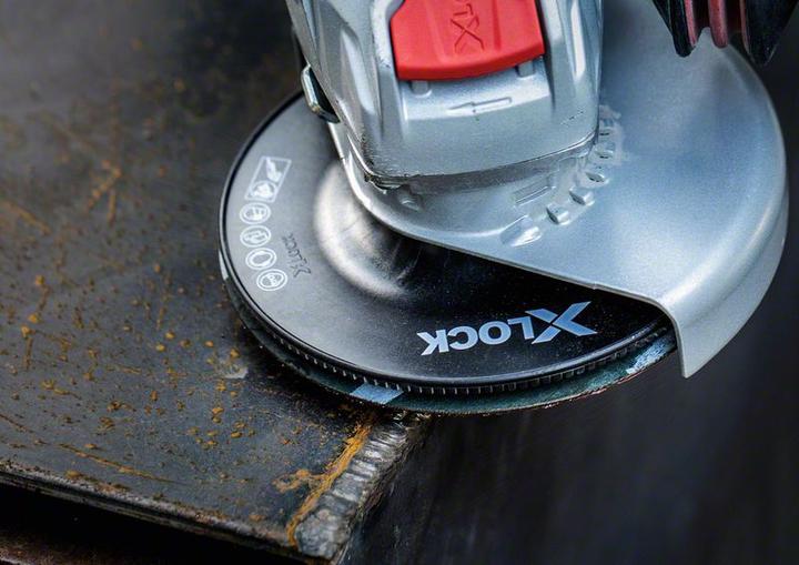 Produktbild Bosch Professional Zubehör EXPERT R781 Prisma Ceramic X-LOCK Fiberscheibe, 125 mm, 22,23 mm, G 80 (80)