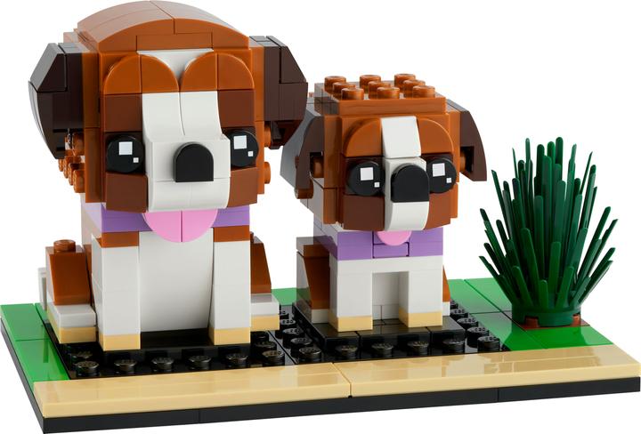 Image du produit LEGO BrickHeadz Bernhardiner 40543 (40543, LEGO Brickheadz, LEGO difficiles à trouver)