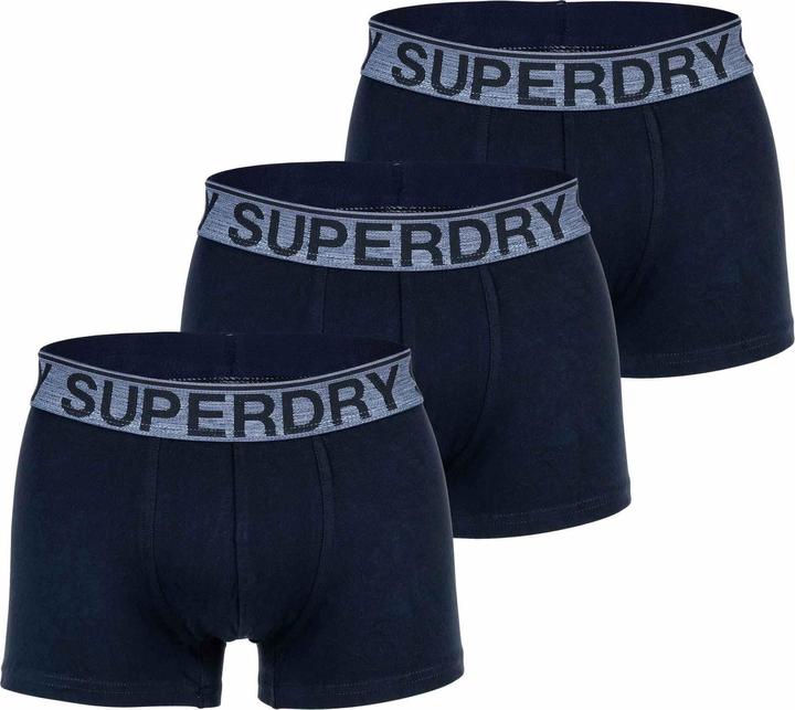 Superdry Boxershort Casual Bequem sitzend (S, 3er Pack)