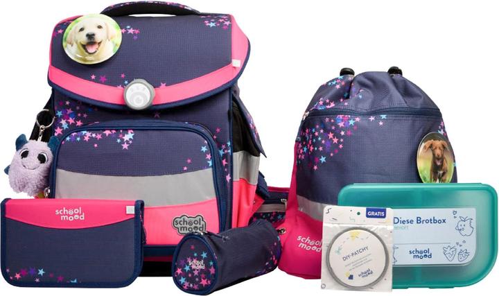 School-Mood Timeless Pro Schulranzen-Set 7-teilig (23.50 l)
