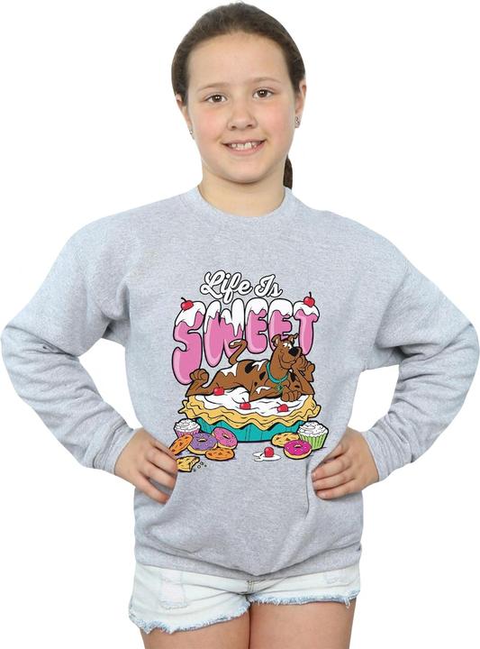 Image du produit Scooby Doo - Sweat LIFE IS SWEET - Fille (140, 146)