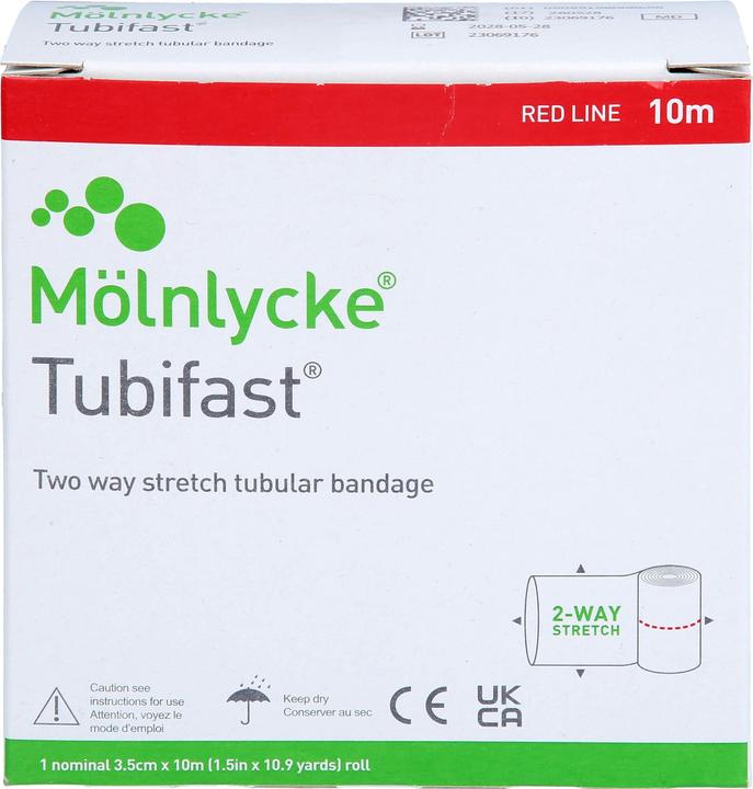Image du produit Mölnlycke Schlauchbandage 3.5cmx10m rot