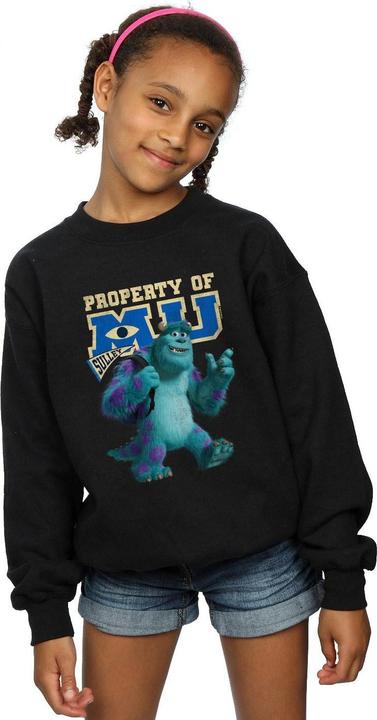 Immagine prodotto Disney Monsters University Property Of MU Sulley Felpa Ragazze (140, 146)