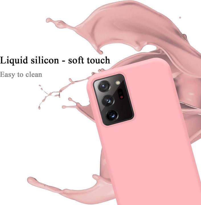 Actual product image Cadorabo TPU Liquid Silicone Case Cover (Samsung Galaxy Note 20 Ultra)