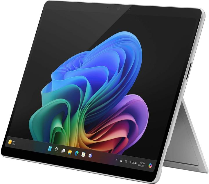 Microsoft Surface Pro 11th Edition for business (with power supply) - Copilot+ PC (13", Snapdragon X Elite X1E-80-100, 16 GB, 512 GB, Without keyboard layout)