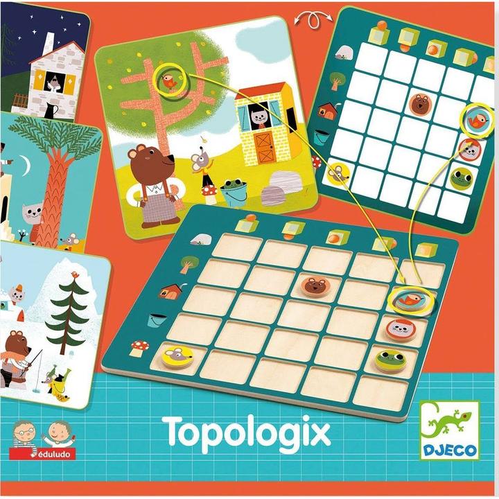 Image du produit Djeco Eduludo Topologix (Allemand, Français, Italien, Anglais)