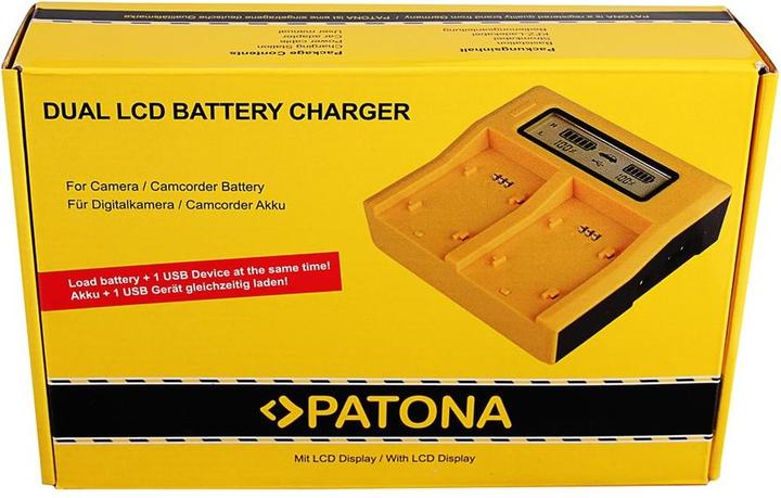 Produktbild Patona Dual LCD Charger (Ladegerät)