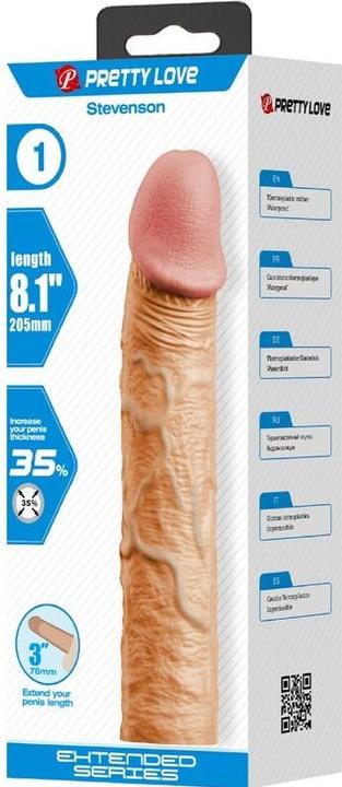 Produktbild Pretty Love - Stevenson Penishãoelle Mit 7,6 cm Verlã„Ngerung Fleisch