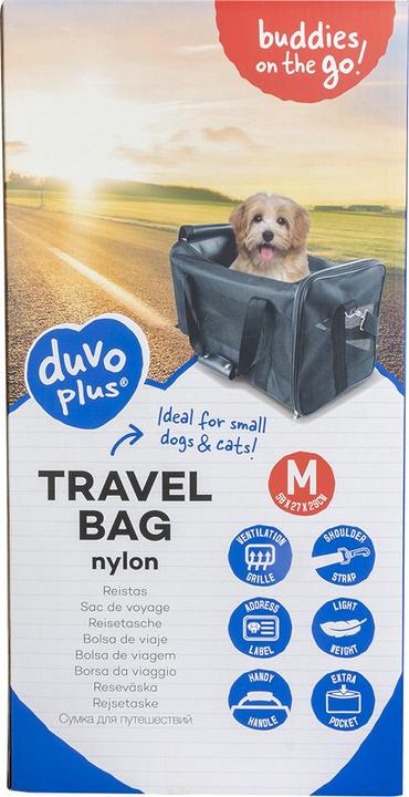 Actual product image EBI Duvo+ travel bag nylon M (Dog, Foldable)