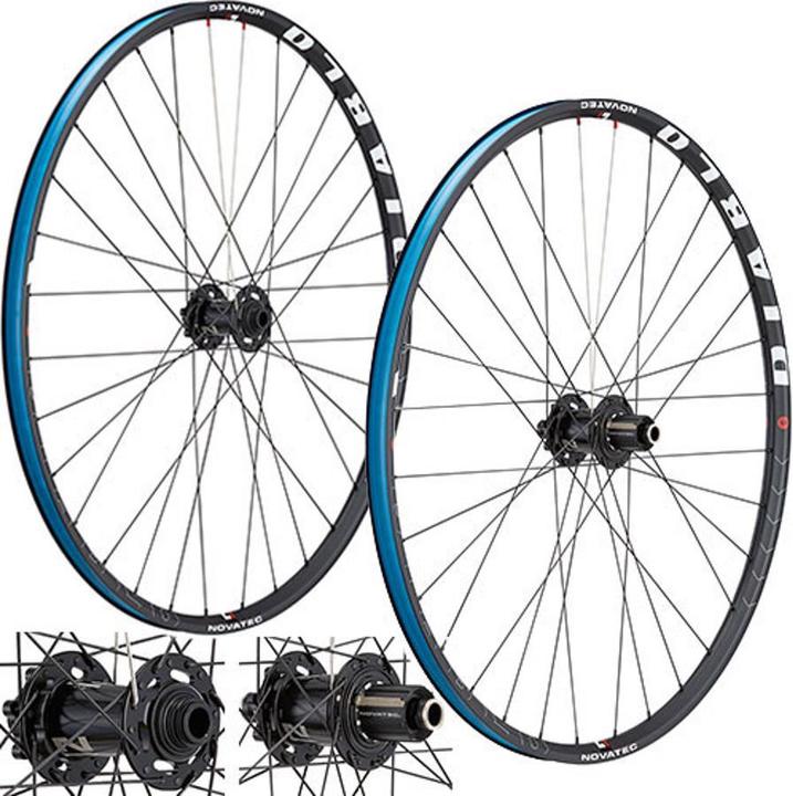 Actual product image Novatec Diablo Disc wheelset 27.5" 10s (Wheelset, 27.5")
