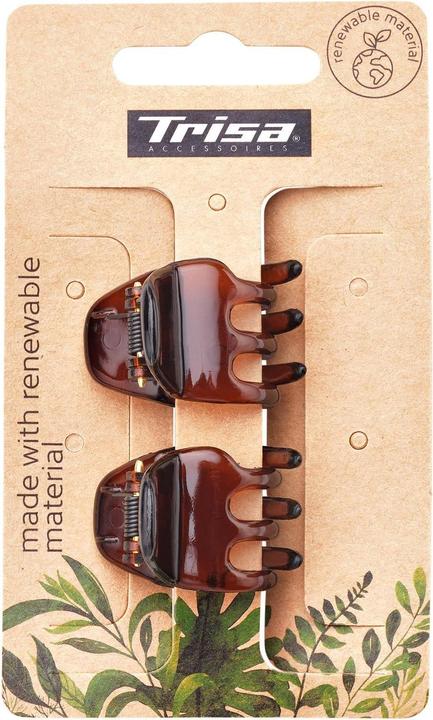 Image du produit Trisa Pince à cheveux We Care 2.4 cm tortoise 2 pièces (2 pcs)