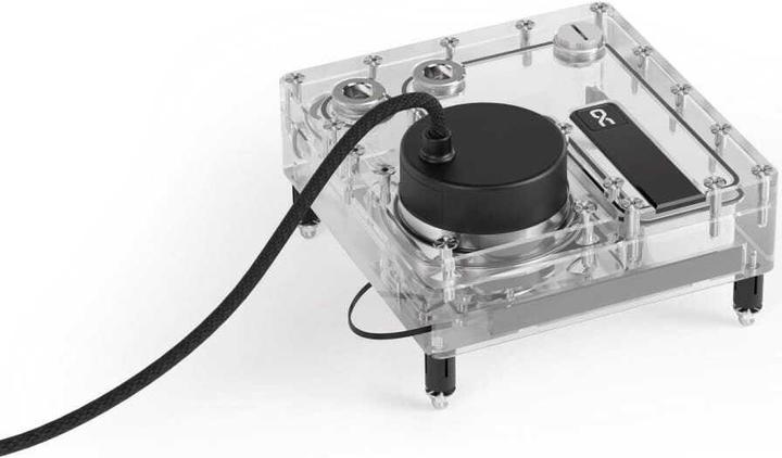 Actual product image Alphacool AGB Core 140mm reservoir with VPP/D5 pump