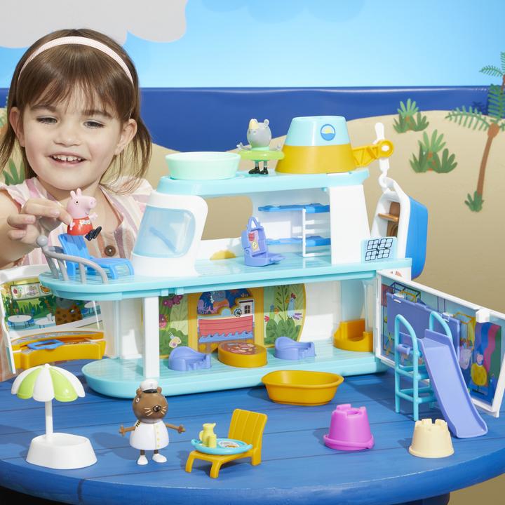 Actual product image Hasbro Peppa's cruise ship