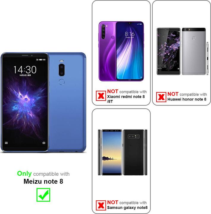 Image du produit Cadorabo Coque pour MEIZU NOTE 8 universel avec Clip (Samsung Galaxy Note 8)