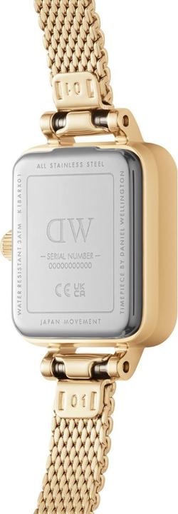 Produktbild Daniel Wellington Quadro Mini Evergold Onyx Gold (Analoguhr, 15.50 mm)