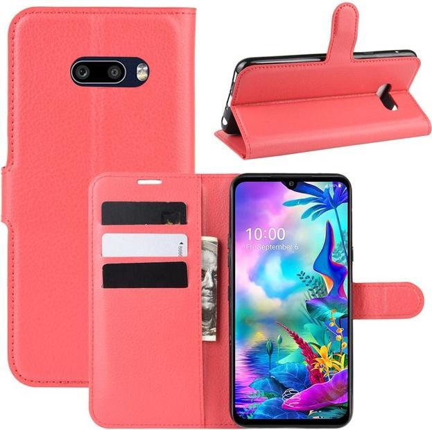 Produktbild MU Classic Litchi Leder Bookcover Series (LG G8X ThinQ)