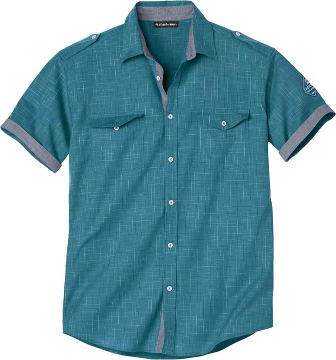 Actual product image Atlas For Men Poplin pilot shirt (5XL)