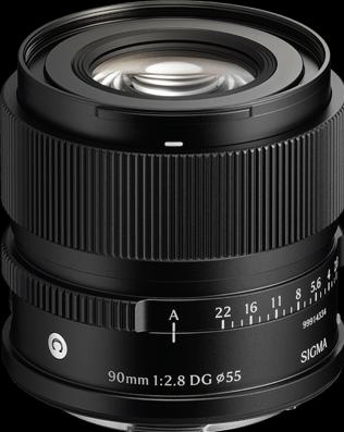 Produktbild Sigma 90mm F2,8 DG | Contemporary (L-Mount) (Black) (L-Mount, Sony E, Vollformat)