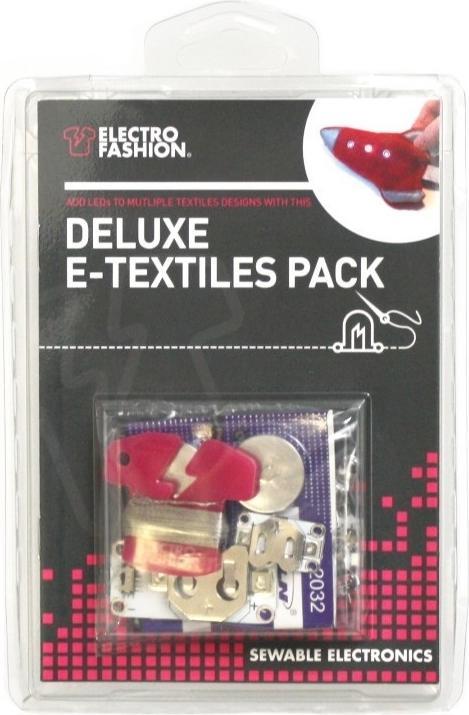 Kitronik Electro-Fashion Deluxe E-Textiles Pack