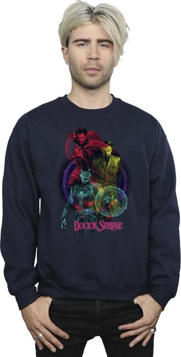 Actual product image Mens Doctor Strange Rainbow Sweatshirt (XXL)