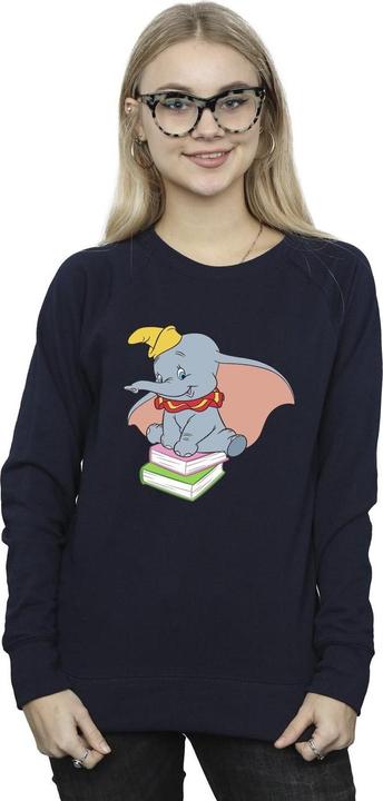 Image du produit Disney - Sweat DUMBO SITTING ON BOOKS - Femme (XXL)