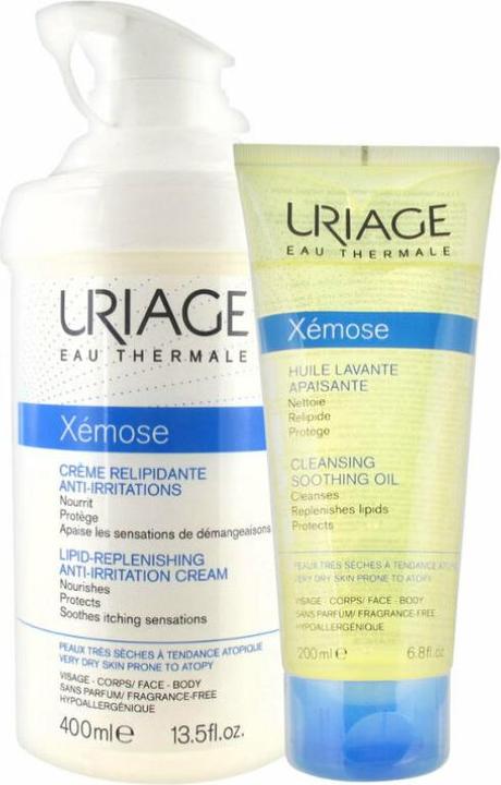 Actual product image Uriage Xémose (Body cream, 400 ml)