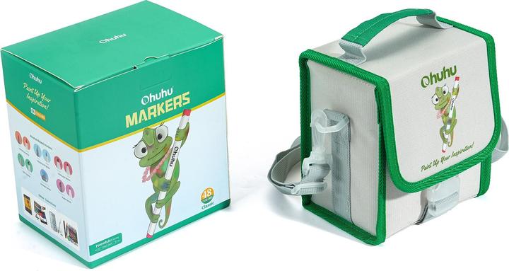Produktbild Ohuhu Honolulu Kunstmarker (Mehrfarbig, 48 x)