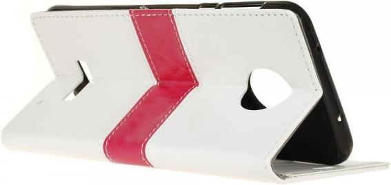 Actual product image Leather book cover with colored bar