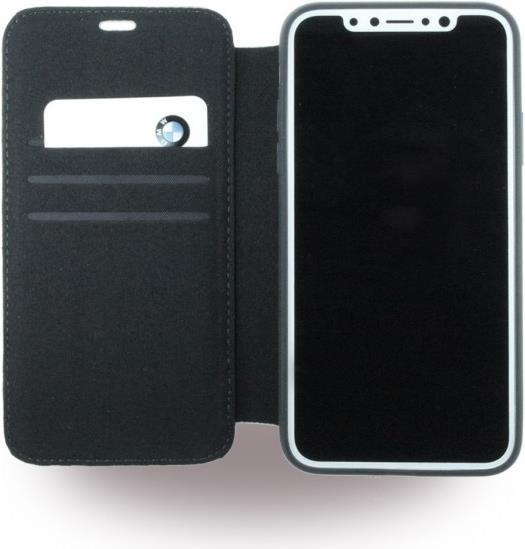 Immagine prodotto BMW Custodia a libro in pelle Signature Logo Series (Apple iPhone X, Apple iPhone XS)