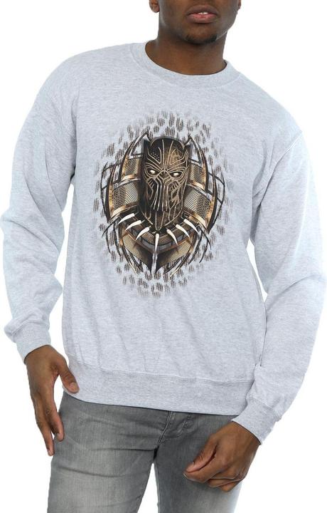 Produktbild Black Panther Gold Killmonger Baumwoll Sweatshirt (S)