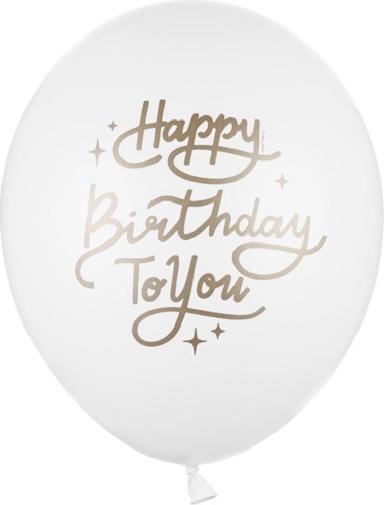 Image du produit Partydeco Ballons Joyeux anniversaire à vous