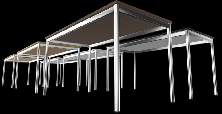 Actual product image Dietiker Atos I meeting table (1400 x 700 x 749 mm)