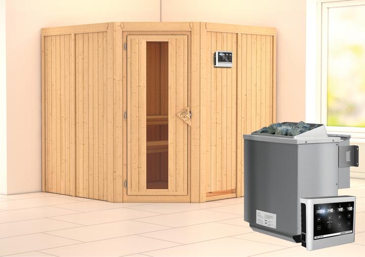 Produktbild Karibu Jarin ohne Dachkranz (9 KW Bio externe Steuerung)