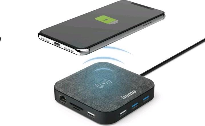 Immagine prodotto Hama Connect2QiCharge (USB-C, 12 porte)