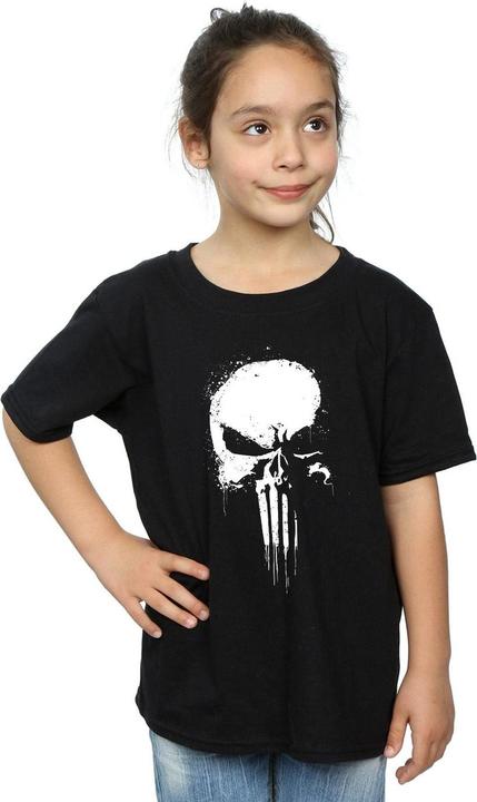 Immagine prodotto The Punisher Spray Skull Maglietta Ragazze (128)