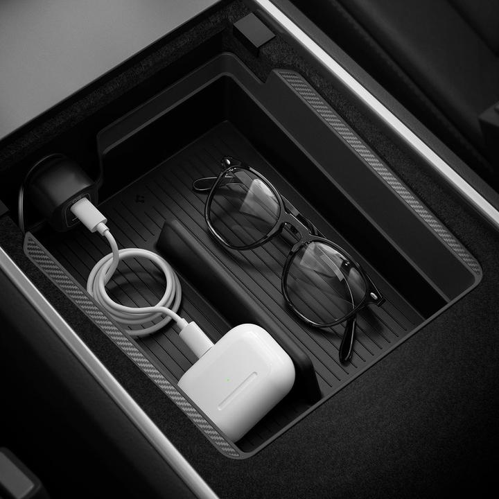 Produktbild Spigen Tesla Armrest Console Organizer - black - Model Y/3