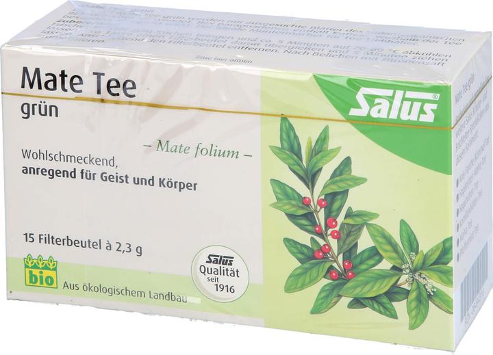 Actual product image Salus Mate tea green, 15 pc. Filter bag (34.50 g)