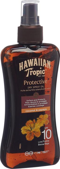 Actual product image Hawaiian Tropic Protective (Suntan oil, Up to SPF 10, 200 ml, 216 g)