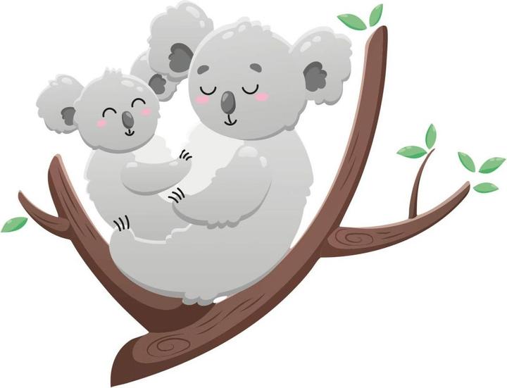 Image du produit Trenddeko Amour maternel Koala (130 x 100 cm)