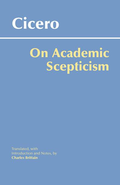 Produktbild On Academic Scepticism (Englisch)