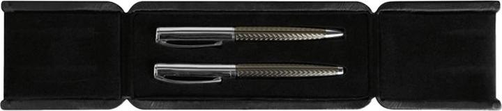 MidOcean KugelschreiberSet Derrick (Titanium-Grau)