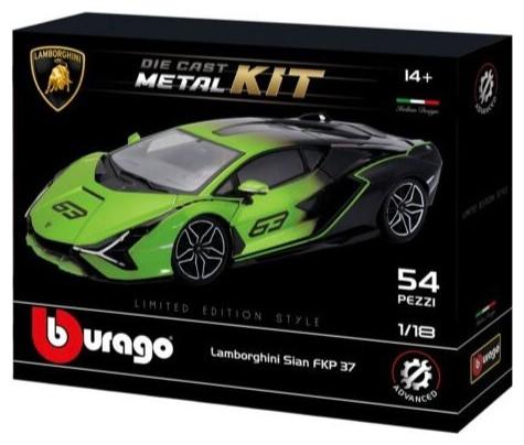 Produktbild Bburago 18-15059 - &MAISTO - MODEL KIT LAMBORGHINI SIAN FKP 37 - 1:18