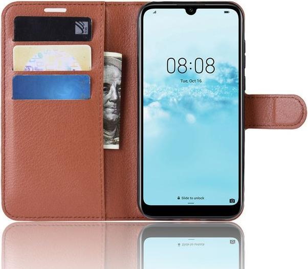 Actual product image MU Classic Litchi Leather Bookcover Series (Huawei Y5 (2019))