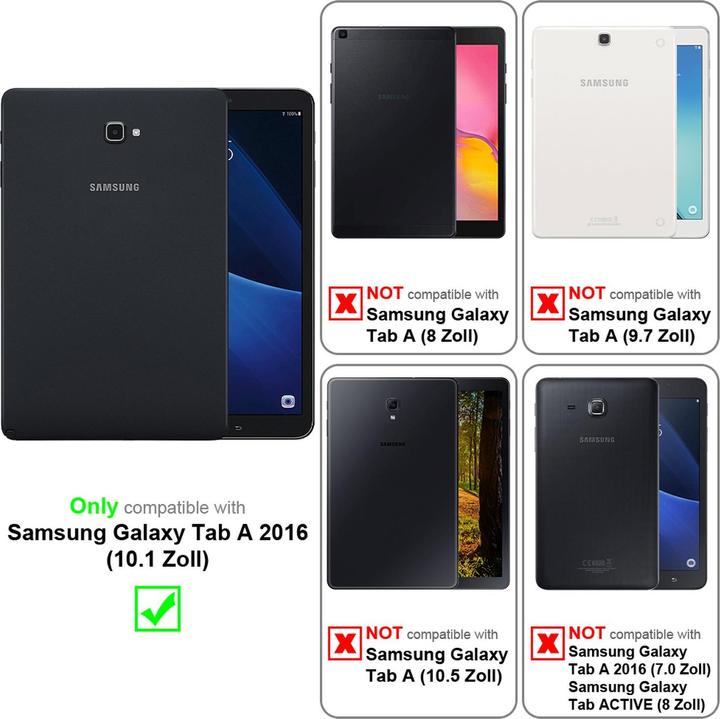 Image du produit Cadorabo Couverture de livre pour tablette (Galaxy Tab A 10.1 (2016))