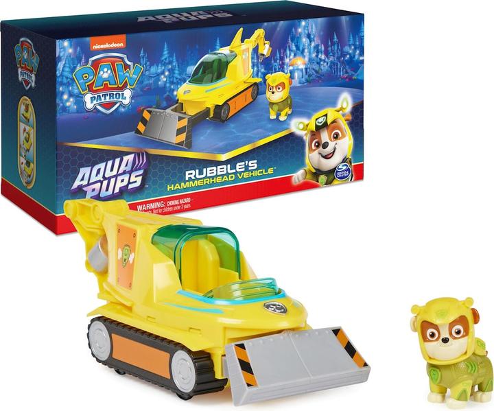 Actual product image Spin Master Aqua Pups Deluxe Vehicles ass.