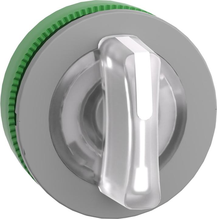 Actual product image Schneider Electric Illuminated selector switch, front, plastic, ZB5FK1313C0