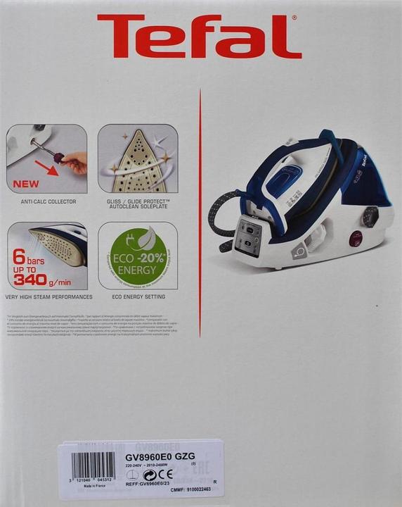 Actual product image Tefal GV8960 Pro Express Total (2200 W, 340 g/min)