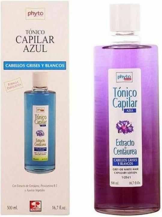 Luxana PHYTO NATURE tónico azul cabellos grises y blancos 500 ml (500 ml, Flüssiges Shampoo)