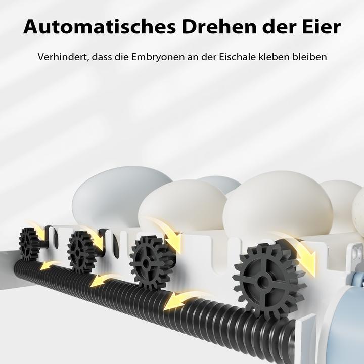 Produktbild Fudajo Vollautomatischer Flächenbrüter Brutmaschine 36 Eier Inkubator Hühner