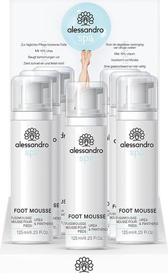 Actual product image Alessandro Foot Mousse Display (Foot bath, 6 ml)